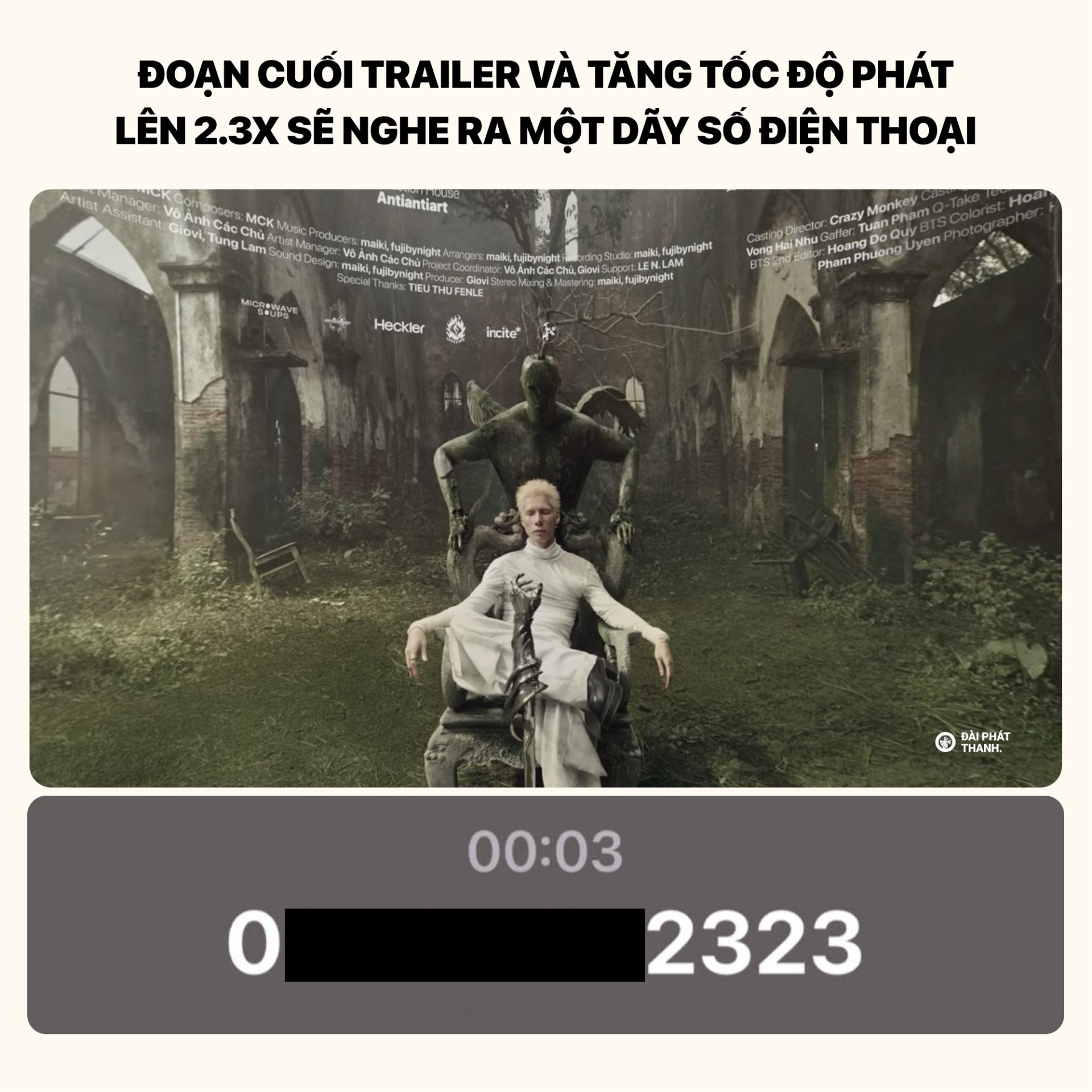 MCK tung trailer album mới giữa đêm, tạo hình quái dị và loạt tuyên bố khiến dân tình thức cả đêm “tìm manh mối”- Ảnh 5.