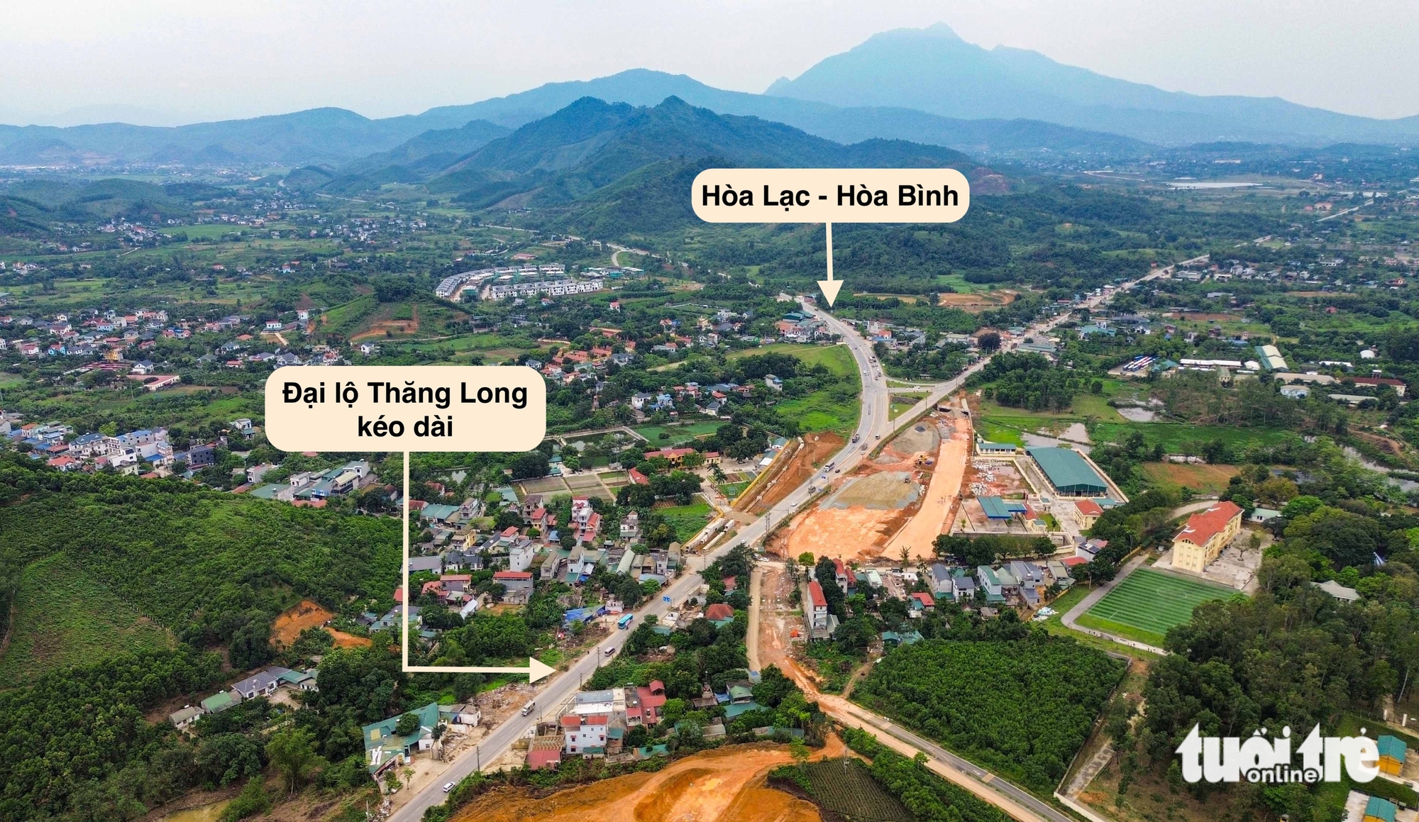 Hiện trạng tuyến đường kết nối Hà Nội đi Tây Bắc được Thủ tướng yêu cầu khởi công mở rộng dịp 19-5 - Ảnh 2.