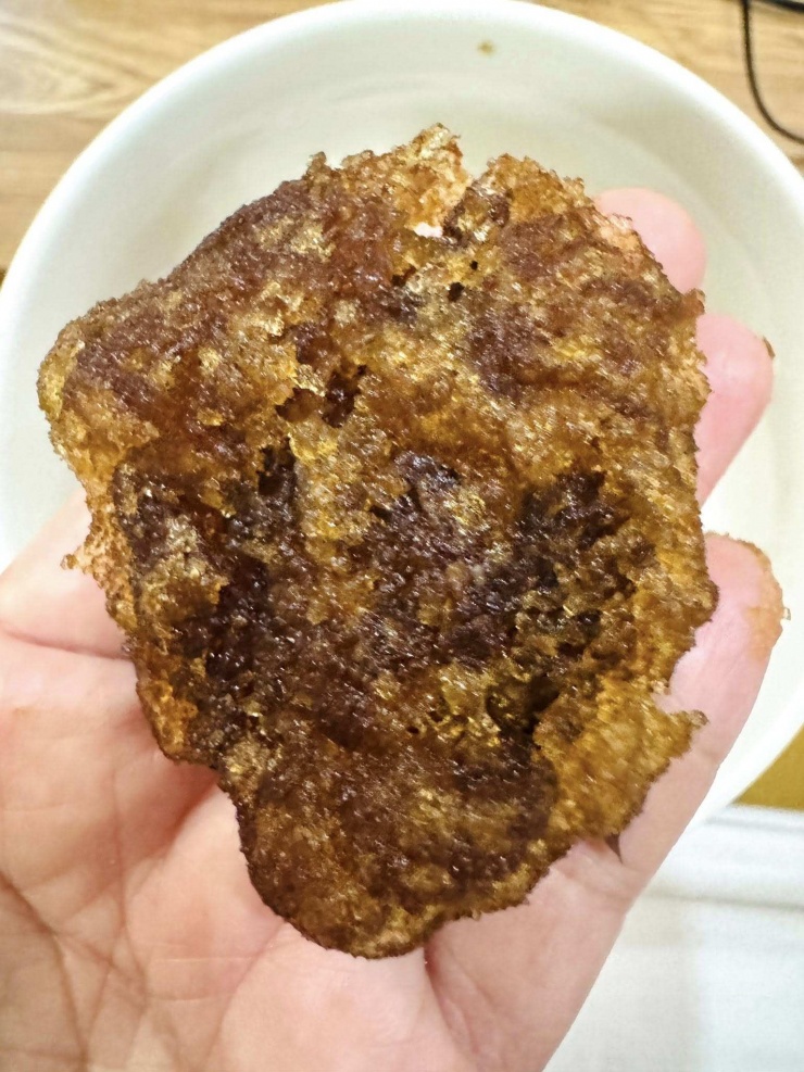 Ươi ngâm xong sẽ nở to ra gấp 8 đến 10 lần