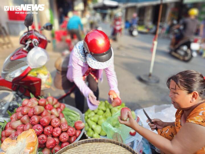 3-4 trái mận hồng giá 200.000 đồng, khách vẫn xuống tiền mua- Ảnh 3.