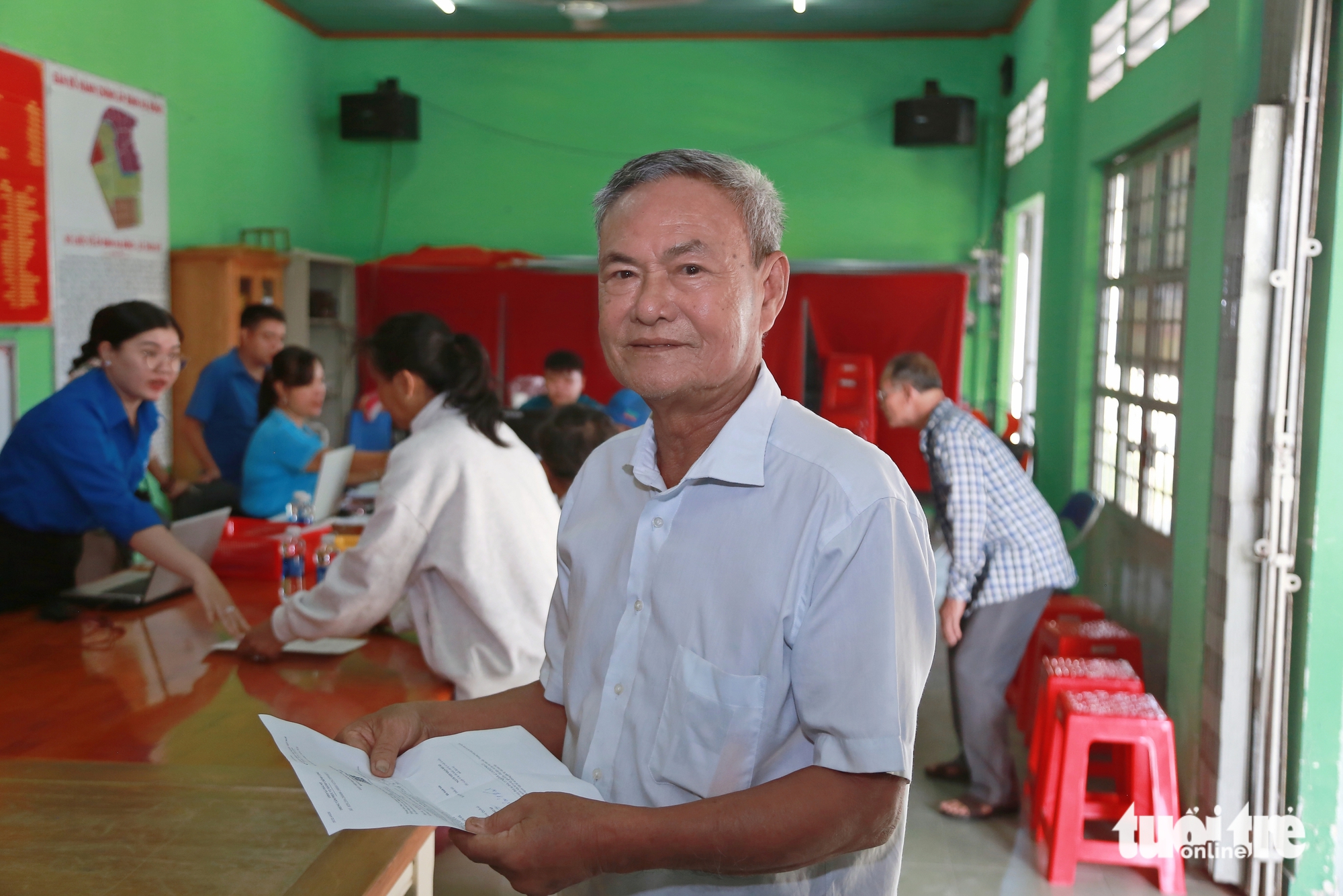 Trẻ đăng ký khai sinh trực tuyến đúng hạn ở xã Thái Mỹ được nhận quà và thư chúc mừng  - Ảnh 5.