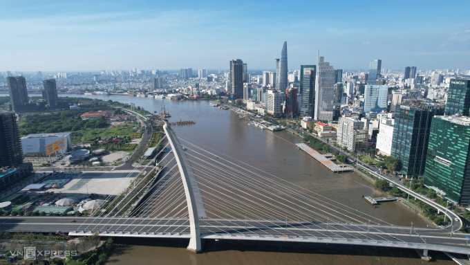 Trung tâm TP HCM, tháng 2/2026. Ảnh: Đình Văn