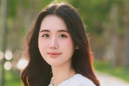 Vẻ ngọt ngào của á hậu 2 Miss World Vietnam 2025