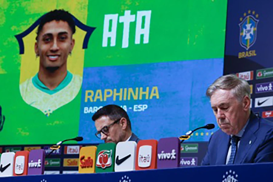 Brazil của HLV Ancelotti sở hữu hàng công rất mạnh. ẢNH: EPA brazil-world-cup.jpg