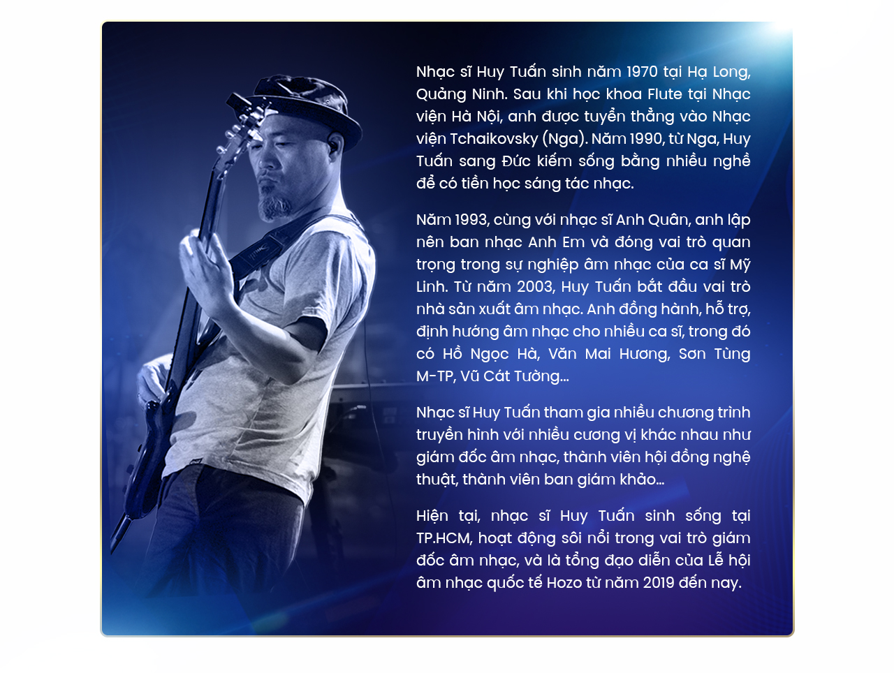 Nhạc sĩ Huy Tuấn và hành trình âm nhạc: Kiên trì là chìa khóa thành công - Ảnh 8.