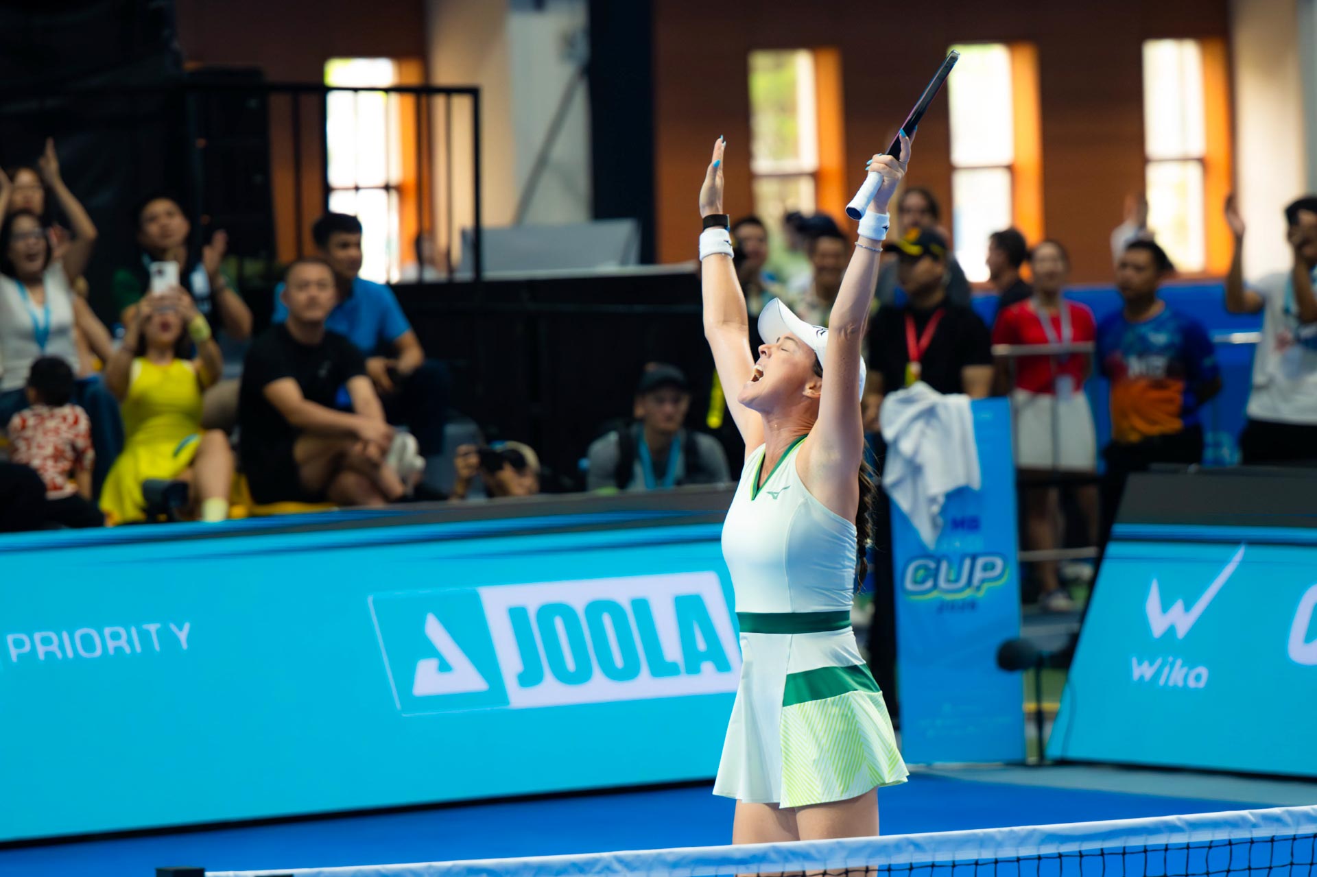 Quá hay: Kaitlyn Christian 2 lần lội ngược dòng cực đỉnh, chính thức đăng quang ngôi vô địch đơn nữ PPA Hanoi- Ảnh 3.