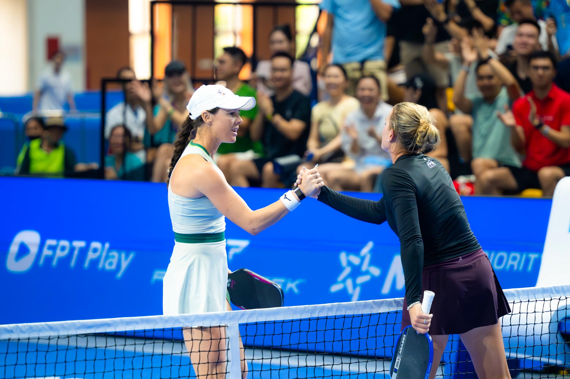 Quá hay: Kaitlyn Christian 2 lần lội ngược dòng cực đỉnh, chính thức đăng quang ngôi vô địch đơn nữ PPA Hanoi- Ảnh 4.