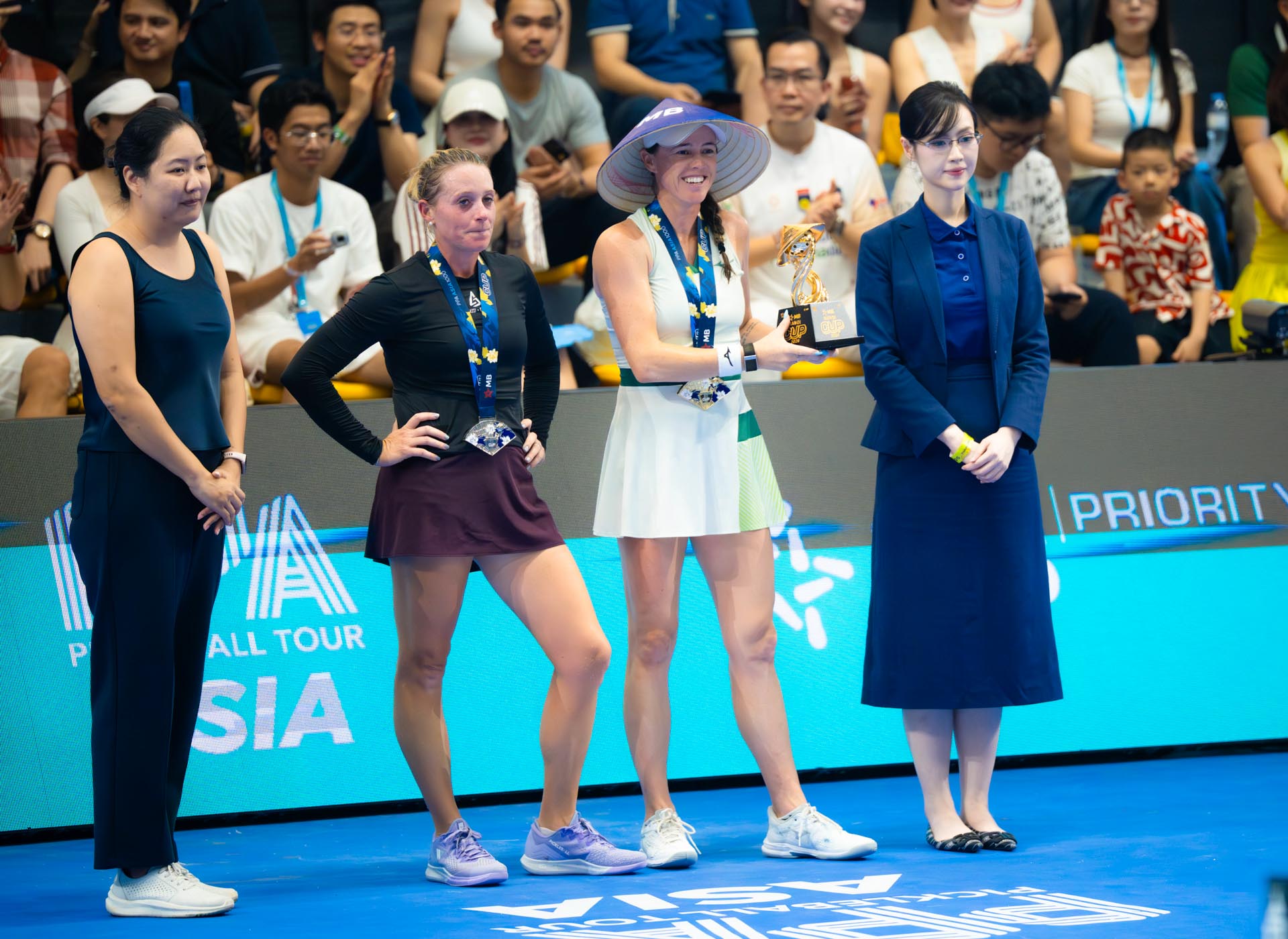 Quá hay: Kaitlyn Christian 2 lần lội ngược dòng cực đỉnh, chính thức đăng quang ngôi vô địch đơn nữ PPA Hanoi- Ảnh 5.