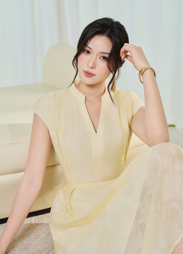 Váy chiết eo tôn đường cong mềm mại của phái đẹp- Ảnh 2.