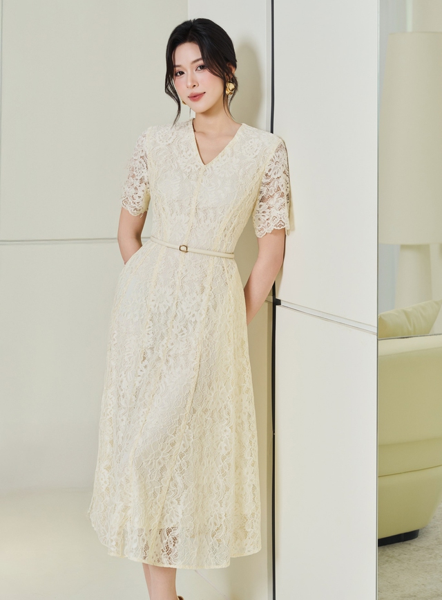 Váy chiết eo tôn đường cong mềm mại của phái đẹp- Ảnh 3.