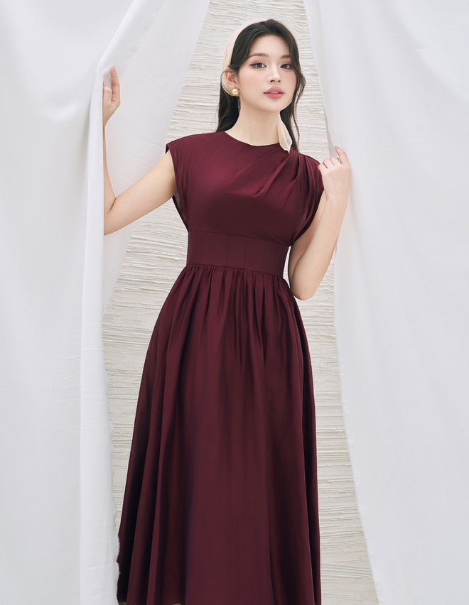 Váy chiết eo tôn đường cong mềm mại của phái đẹp- Ảnh 6.