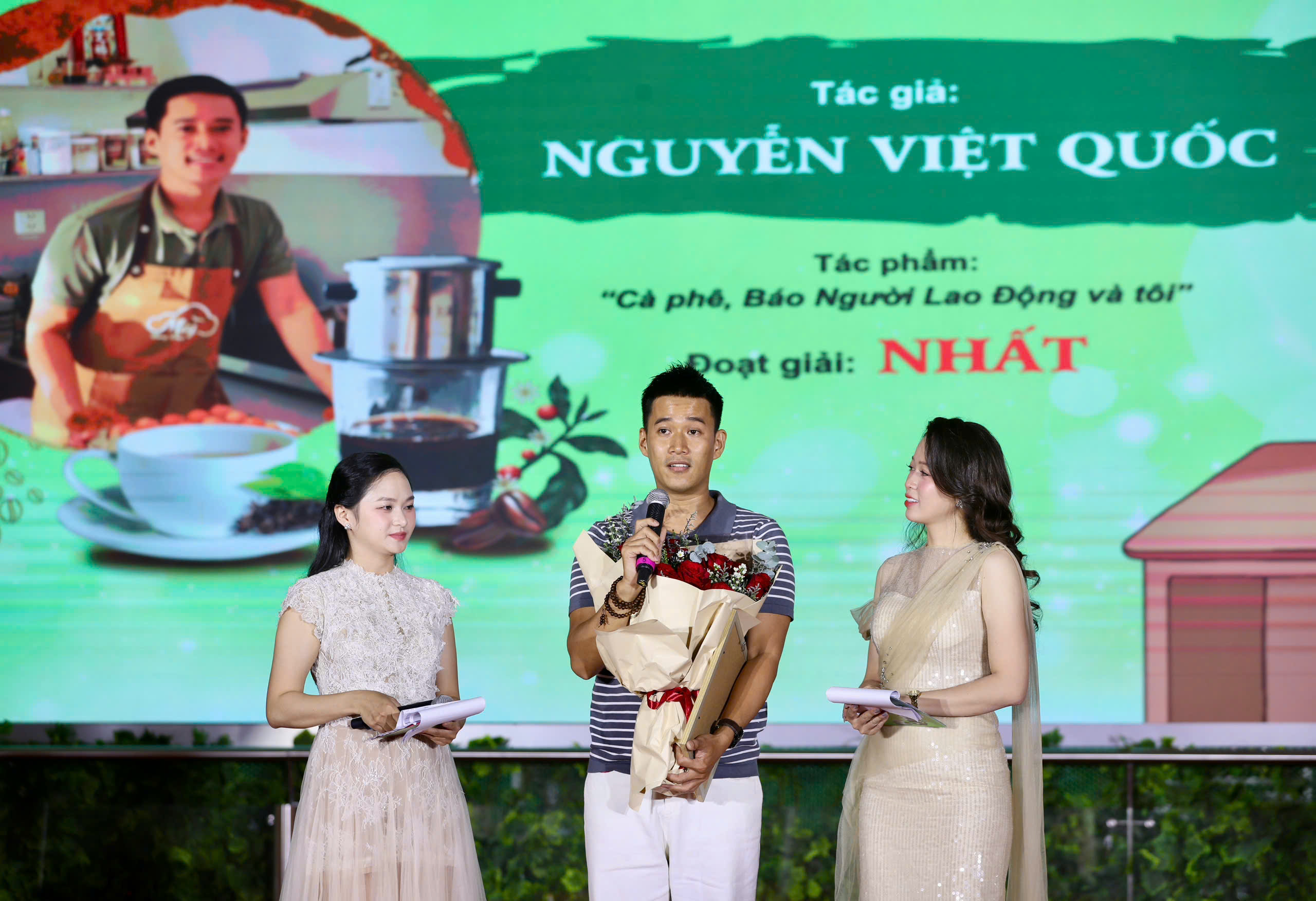 Báo Người Lao Động trao giải cuộc thi viết về cà phê - trà Việt - Ảnh 11.