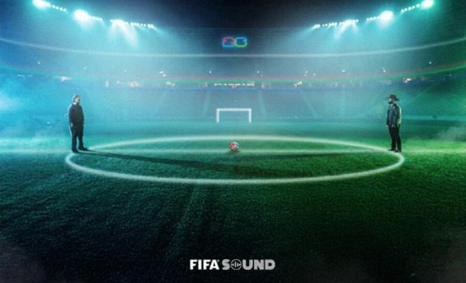 Hình ảnh quảng bá ca khúc. Ảnh: FIFA