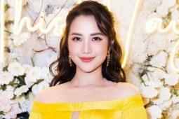 Vợ Phan Thành được khen 'như nữ thần' trong đám cưới em chồng