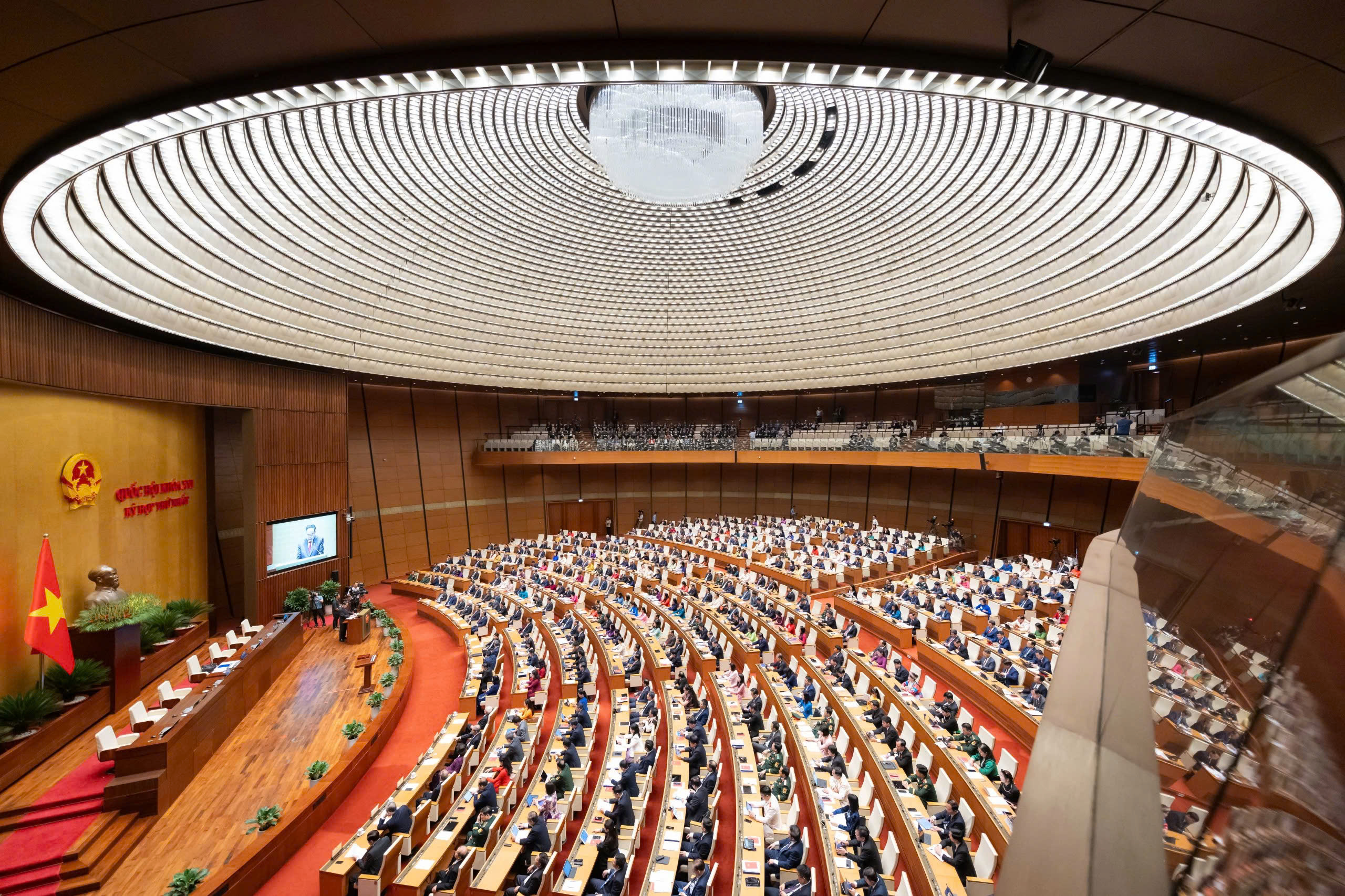 Phát biểu của Tổng Bí thư tại phiên khai mạc kỳ họp thứ nhất, Quốc hội khóa XVI 4 Tổng Bí thư: Quốc hội quyết định cho hiện tại, chịu trách nhiệm trước tương lai - Ảnh 4.