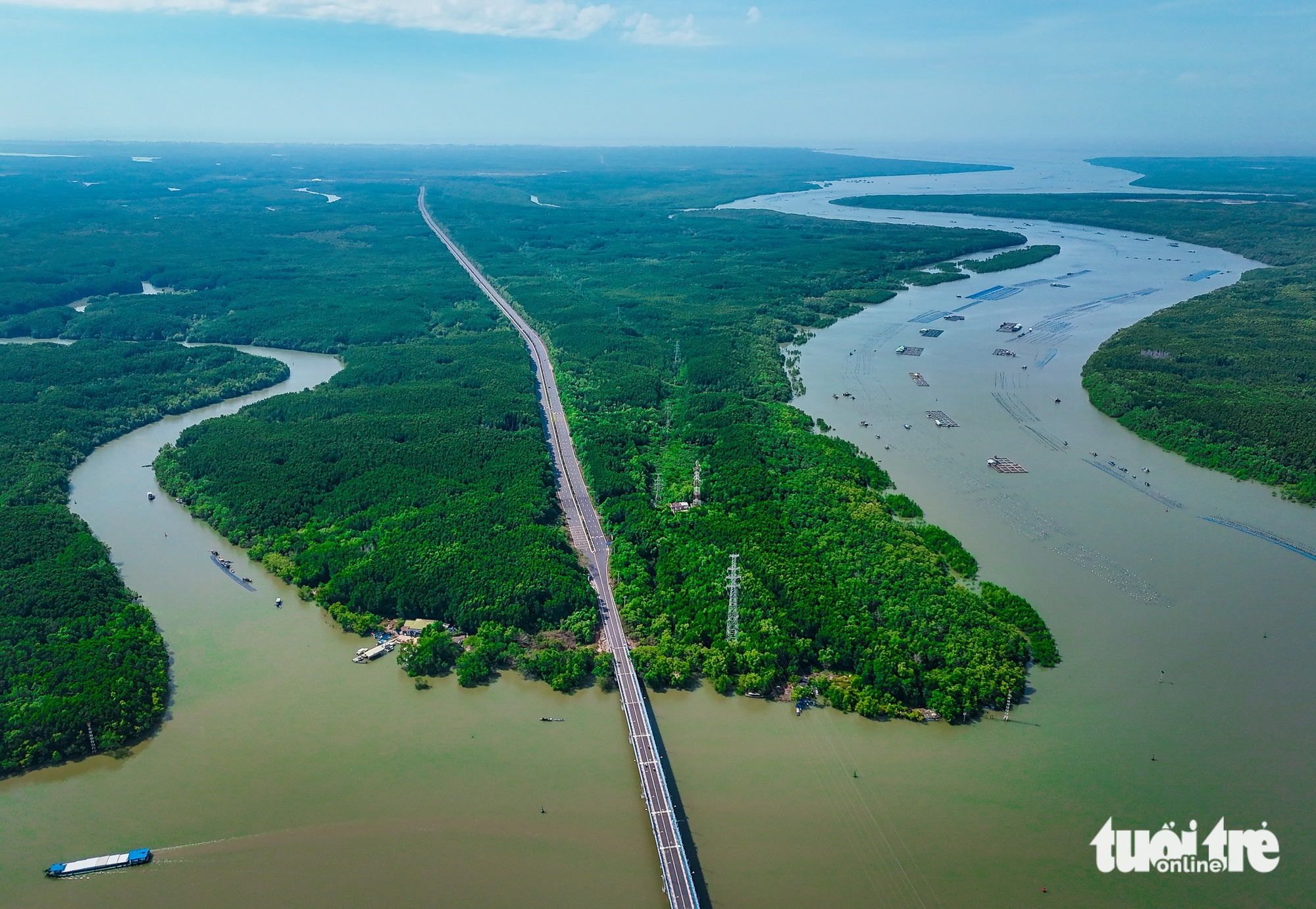 Flycam đường Rừng Sác dự kiến sẽ mở 10 làn xe, nối trung tâm TP.HCM đến Cần Giờ 2 Rừng Sác - Ảnh 2.