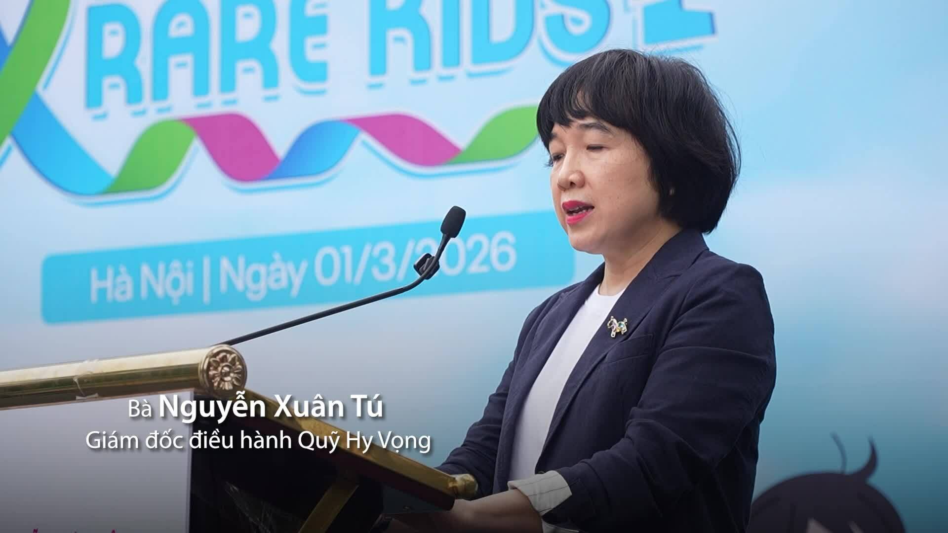 Lễ phát động giải "Run For Rare Kids"