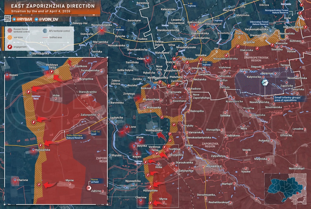 Chiến sự Ukraine 5/4: Nga bẻ gãy đòn phản công ở phía đông Zaporizhia - 3