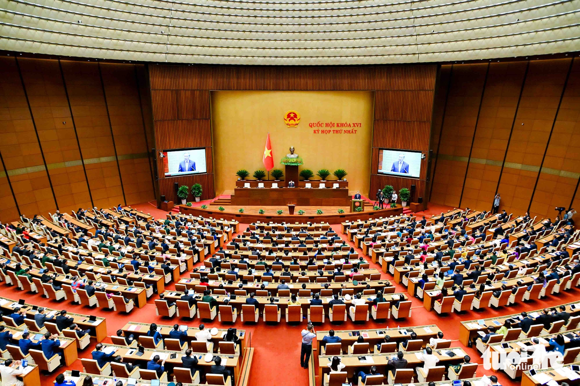 Hình ảnh ấn tượng tại ngày khai mạc kỳ họp thứ nhất Quốc hội khóa XVI - Ảnh 5.