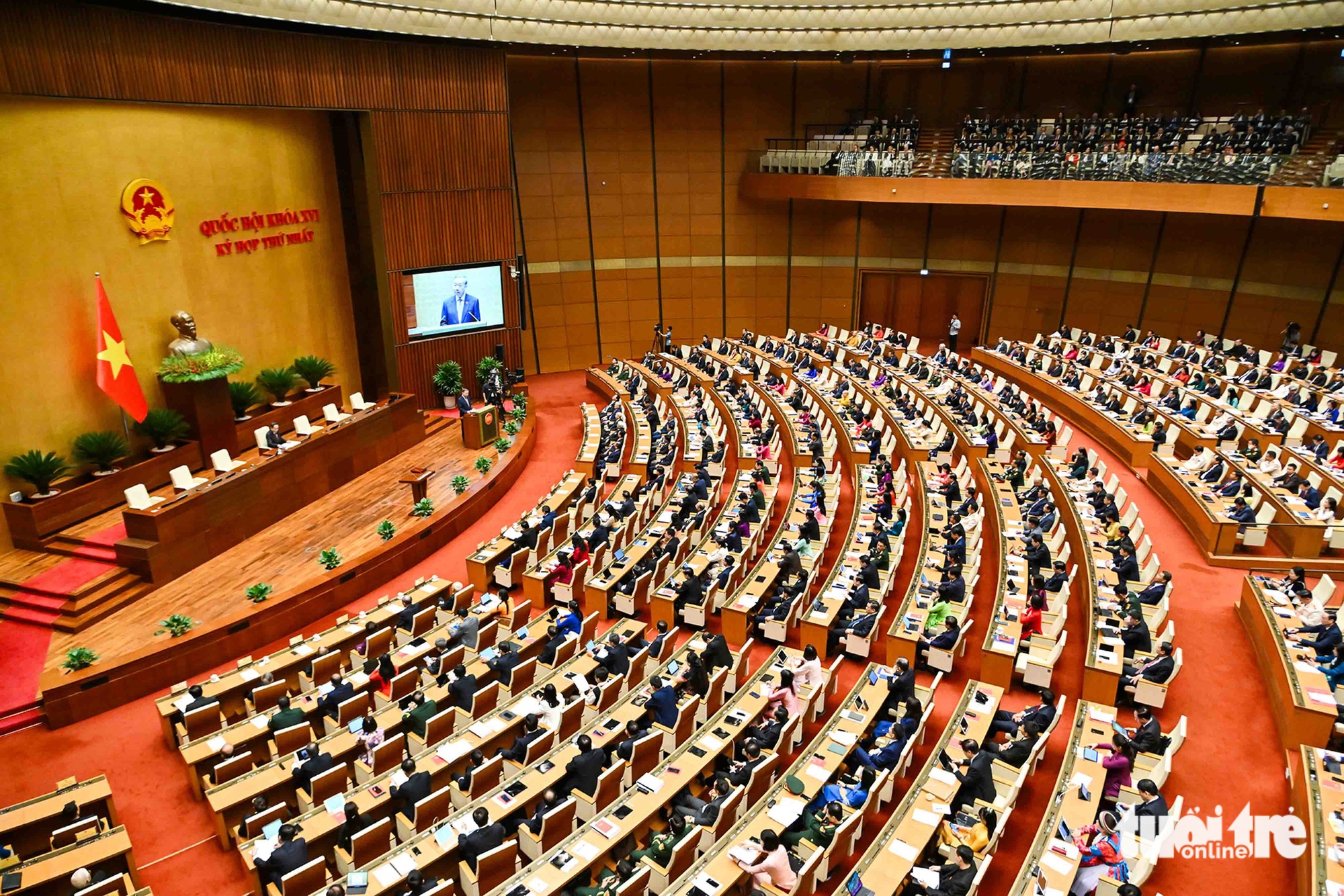 Hình ảnh ấn tượng tại ngày khai mạc kỳ họp thứ nhất Quốc hội khóa XVI - Ảnh 13.