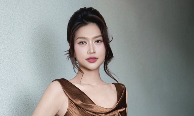 Thiên Ân từng đăng quang Miss Grand Vietnam 2022, trước khi chuyển hướng diễn xuất. Ảnh: Nhân vật cung cấp