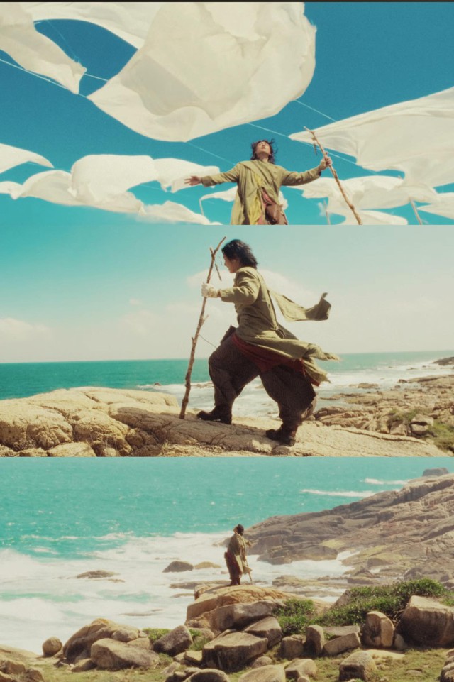 Việt Nam có biển 2 màu, có rừng 1.000 mét khiến triệu người sục sôi trong MV của GREY D - Ảnh 7.