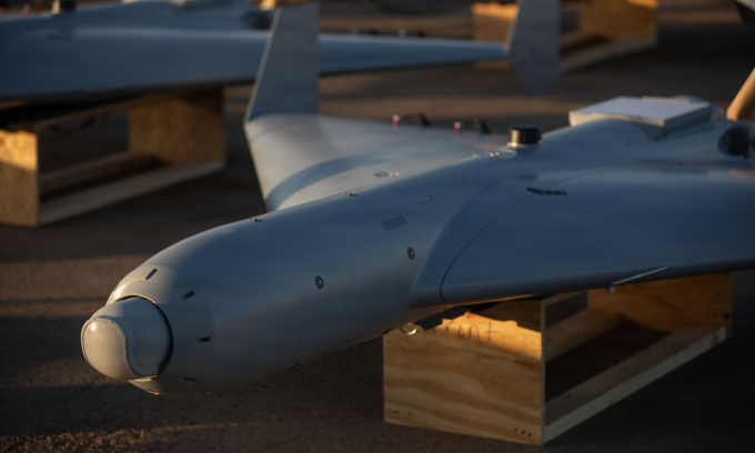 UAV Lucas tại căn cứ thuộc khu vực do CENTCOM chịu trách nhiệm hồi tháng 11/2025. Ảnh: CENTCOM