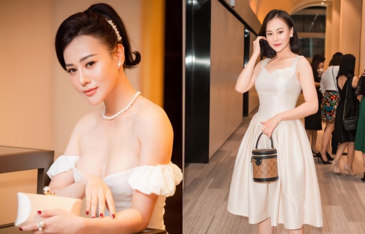 Cô cũng thay đổi phong cách thời trang, ưu tiên những loại đầm tôn đường cong như váy trễ vai, xẻ ngực, váy đuôi cá, đầm chữ A.