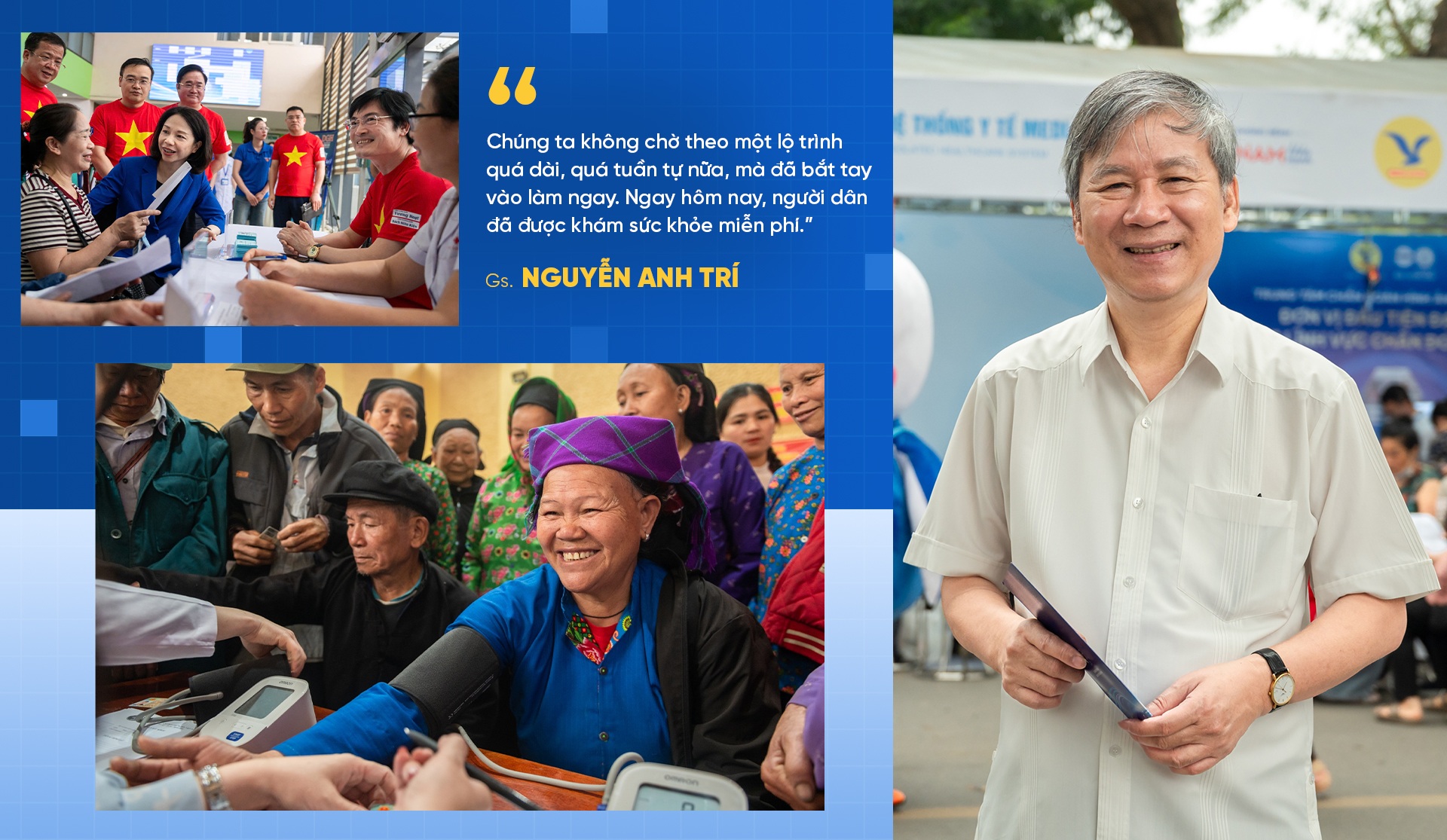 GS.AHLĐ Nguyễn Anh Trí: Đất nước văn minh là khi nhân dân được chăm sóc tốt - 11