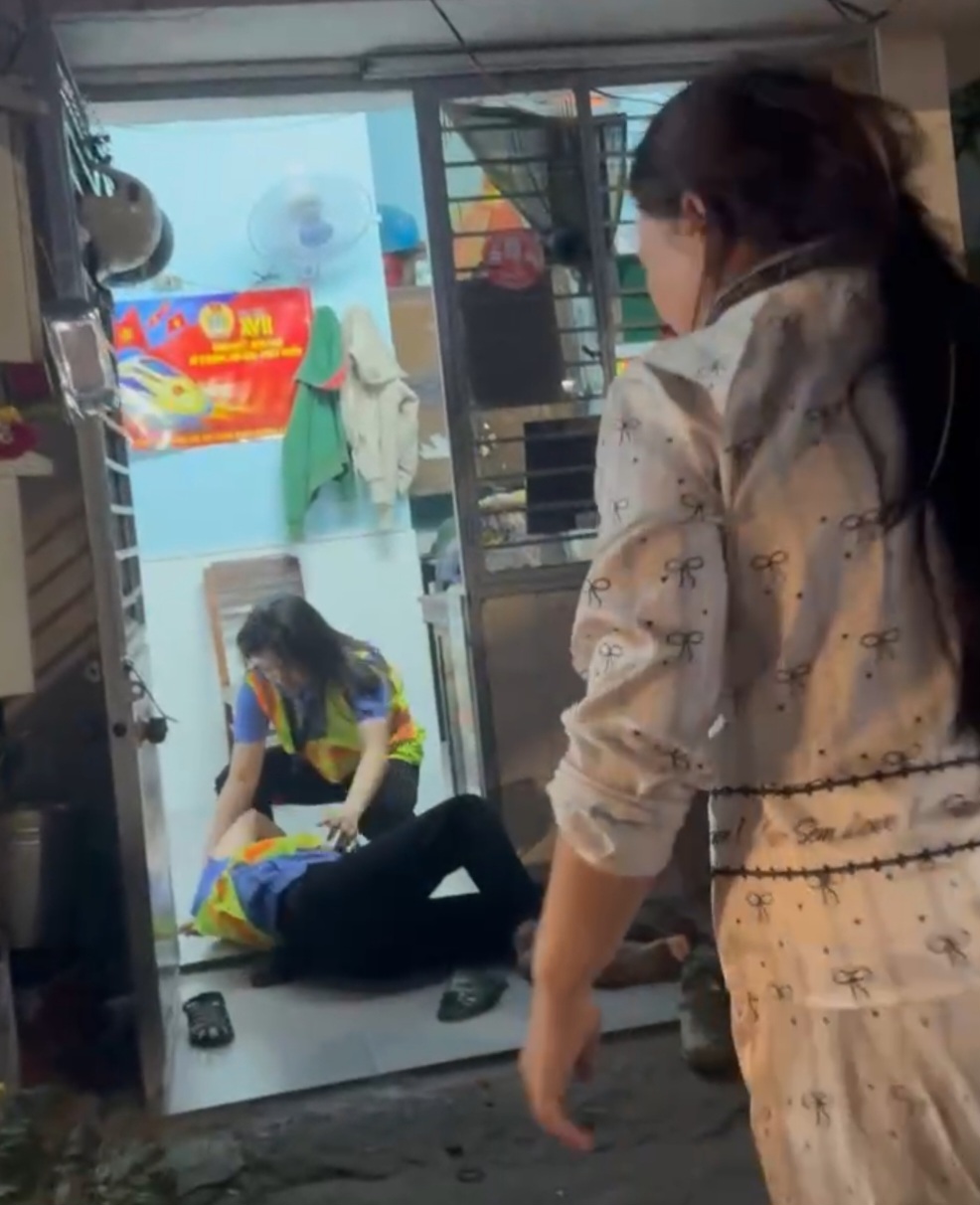 Ngăn người khác vượt rào chắn đường sắt, bị đánh: 'Làm nghề 20 năm chưa từng thấy'- Ảnh 3.