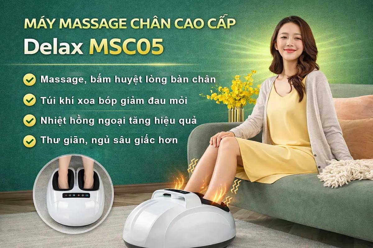 Top 8 máy massage chân giúp thư giãn bàn chân, giảm tê mỏi được ưa chuộng 2026- Ảnh 4.