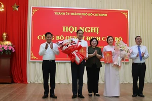 Ông Trần Quốc Khánh làm Phó Giám đốc Sở Nội vụ TP.HCM