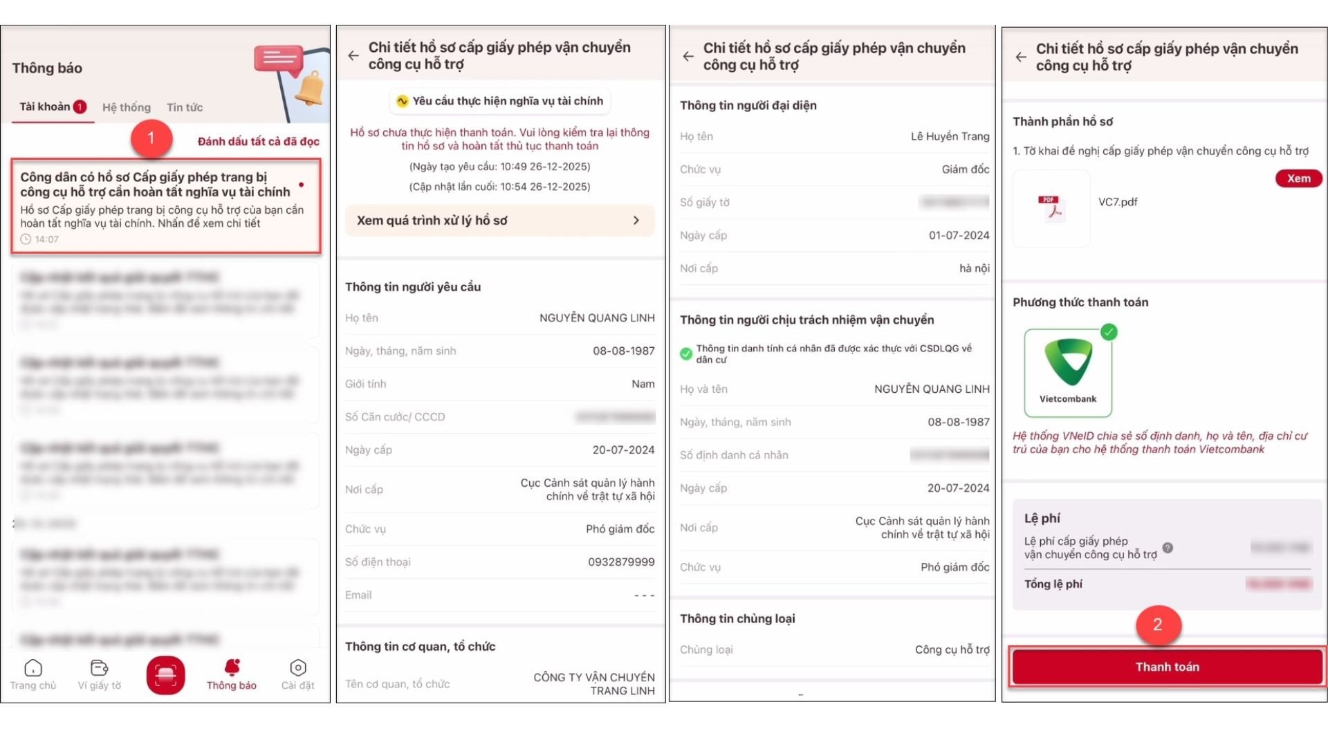 1775556139 557 Cong an ra thong bao moi lien quan den VNeID