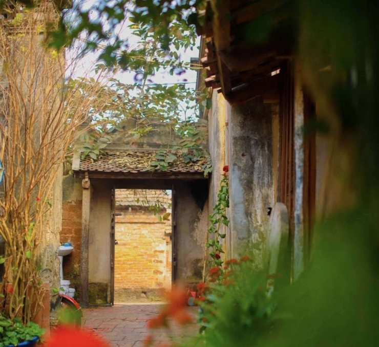 Làng cổ Đường Lâm (Sơn Tây, Hà Nội). (Ảnh: Huy Tùng)