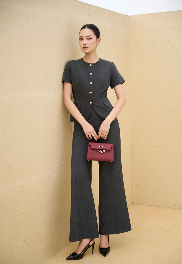 Dễ mặc, dễ đẹp khi phối đồ đồng màu 5 Dễ mặc, dễ đẹp khi diện trang phục đồng màu - Ảnh 5.