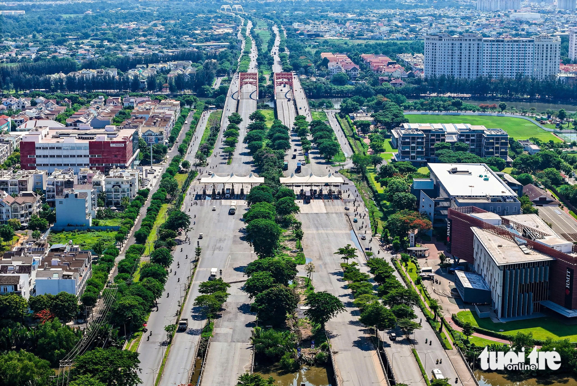 đường Nguyễn Văn Linh - Ảnh 2.