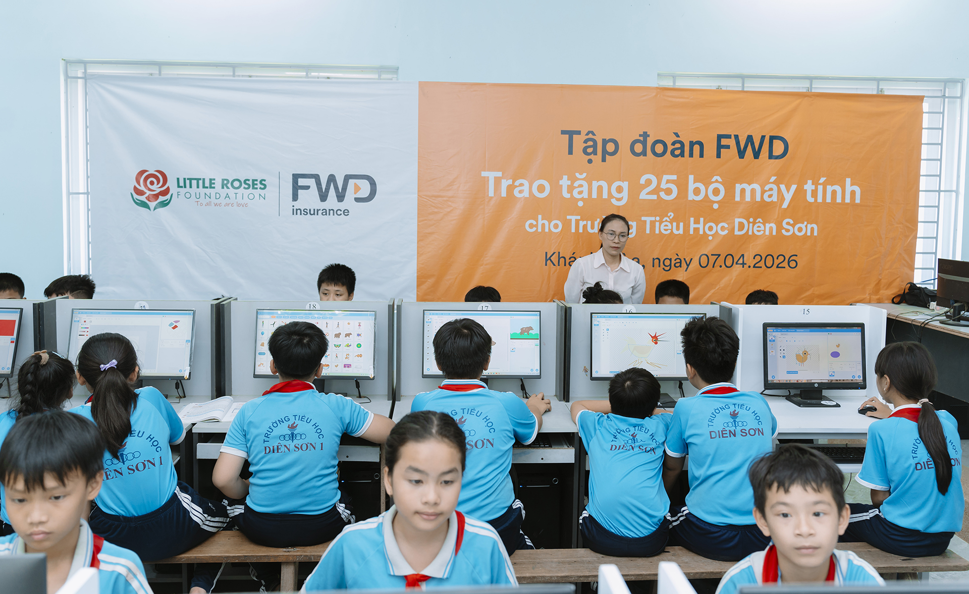 FWD tài trợ 1 tỉ tái thiết môi trường học tập cho học sinh tỉnh Khánh Hòa - Ảnh 3.