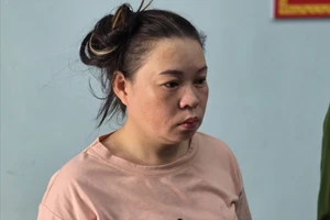 Nghi phạm đánh hai nữ nhân viên gác chắn. Ảnh: CA