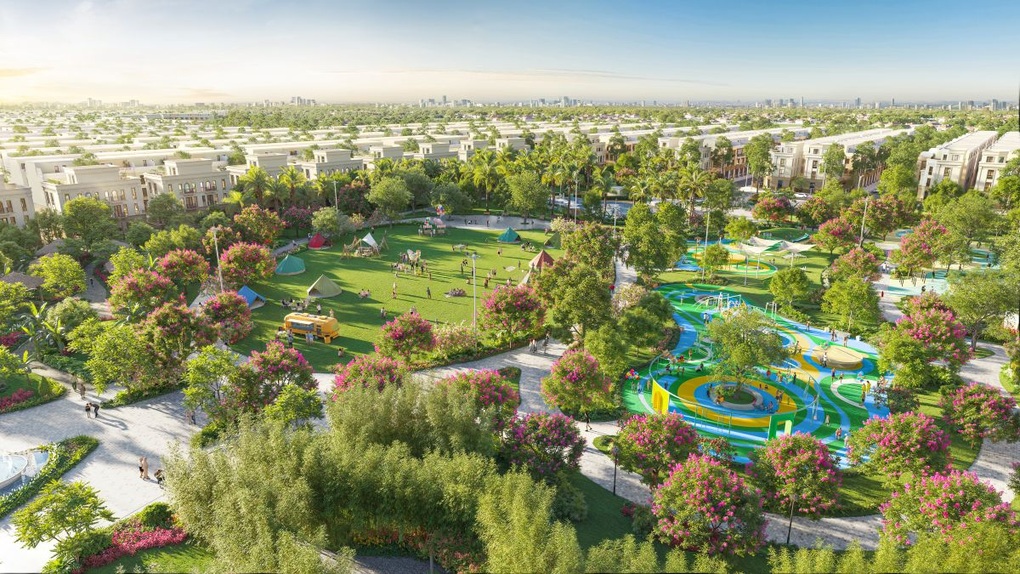 Sống xanh, sống khỏe giữa hệ sinh thái thể thao, cảnh quan ở Vinhomes Green City - 2