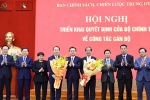 Bộ Chính trị điều động, bổ nhiệm ông Nguyễn Kim Sơn và ông Nguyễn Sỹ Hiệp làm Phó Trưởng Ban Chính sách, chiến lược Trung ương