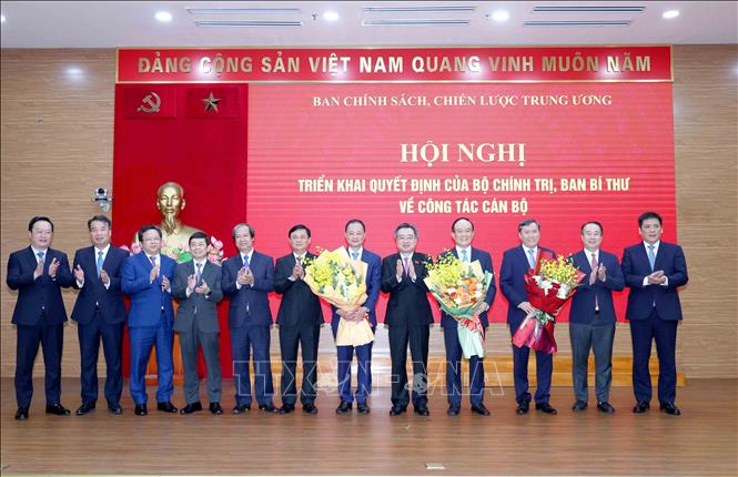 Công bố quyết định bổ nhiệm lãnh đạo Ban Chính sách, chiến lược Trung ương   - Ảnh 3.