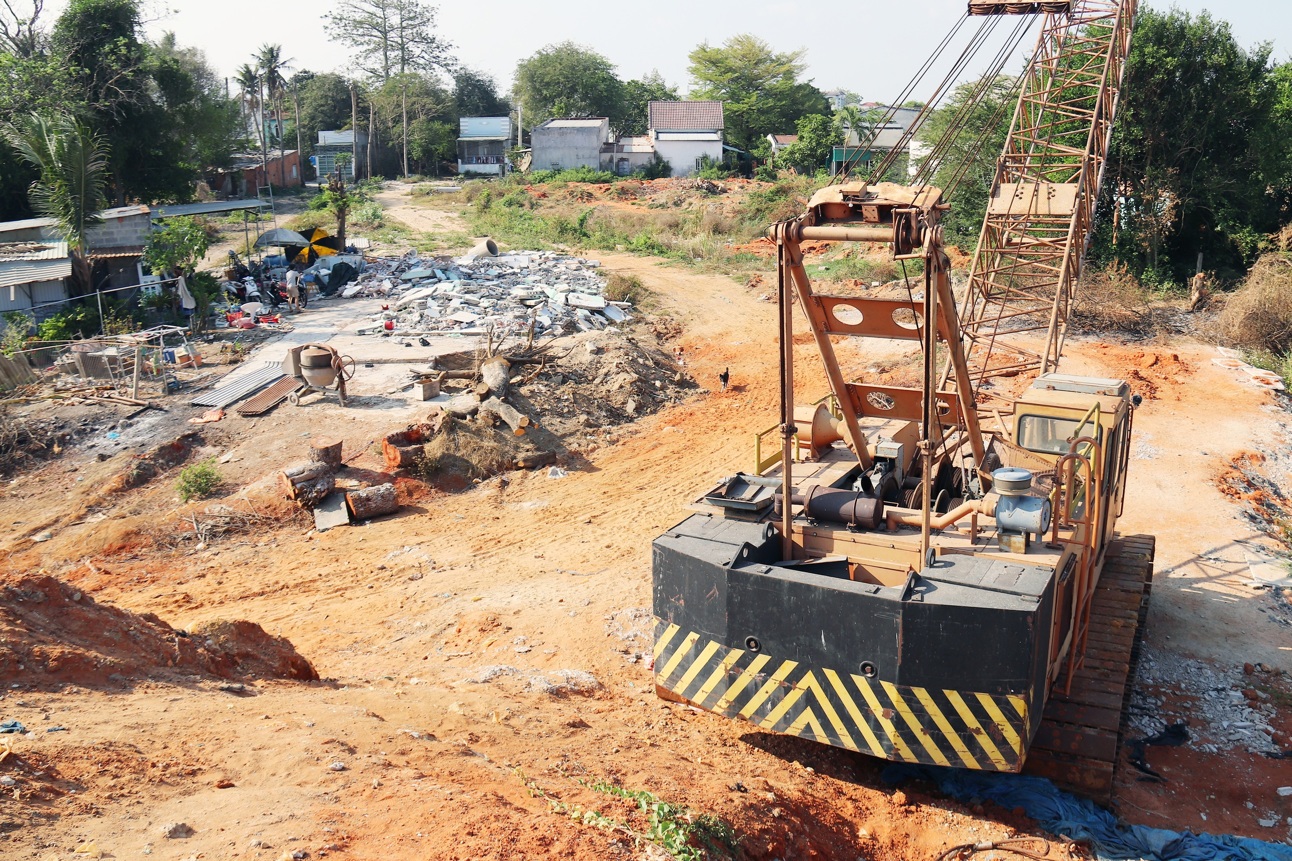 Cầu Văn Thánh bắc qua sông Cà Ty: Vì sao phải xây từ giữa sông? - Ảnh 9.