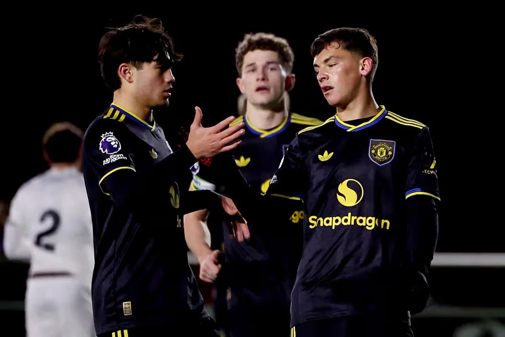 Các tài năng trẻ của MU có tương lai rất tươi sáng. ẢNH: MANCHESTER UNITED manchester-united.jpg