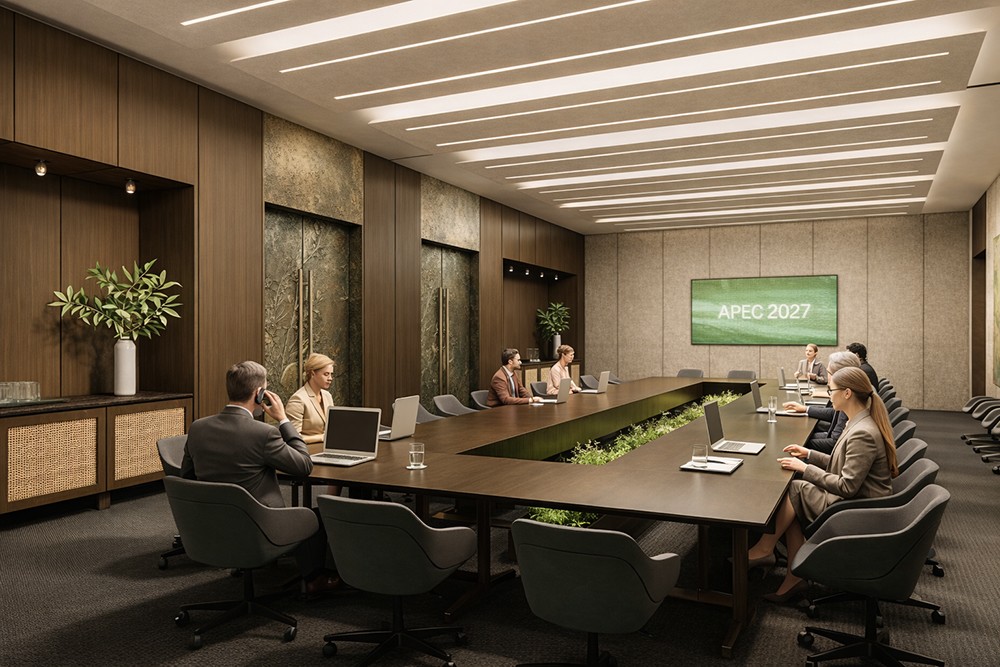 Trung tâm Hội nghị APEC Phú Quốc: Không gian của những kỷ lục mới 6 Trung tâm Hội nghị APEC Phú Quốc: Không gian của những kỷ lục mới - 6