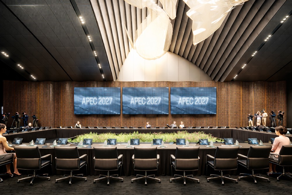 Trung tâm Hội nghị APEC Phú Quốc: Không gian của những kỷ lục mới 7 Trung tâm Hội nghị APEC Phú Quốc: Không gian của những kỷ lục mới - 7