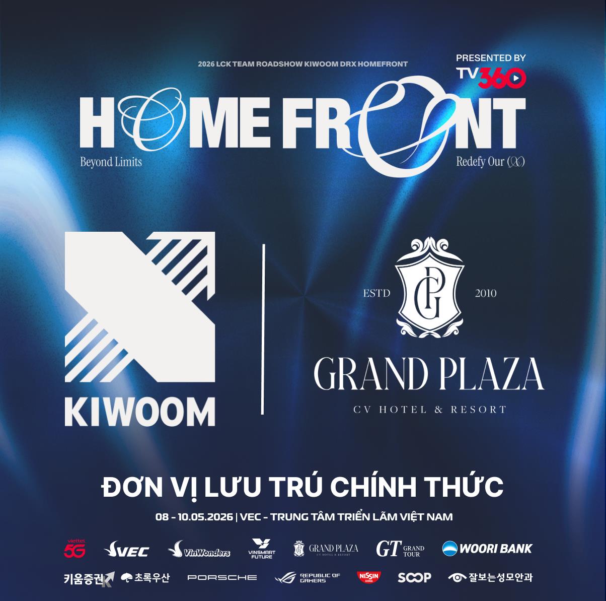 Grand Plaza đồng hành cùng KIWOOM DRX Homefront 2026 - Điểm hẹn đáng mong chờ cho fan esports Việt - Ảnh 2.