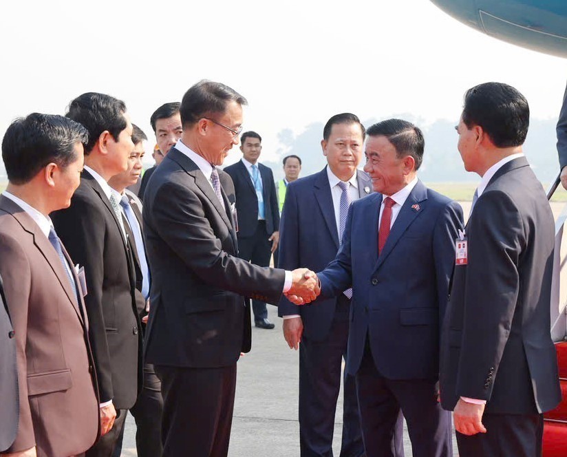 Thường trực Ban Bí thư Trần Cẩm Tú bắt đầu thăm chính thức Lào 2 Thường trực Ban Bí thư - Ảnh 2.