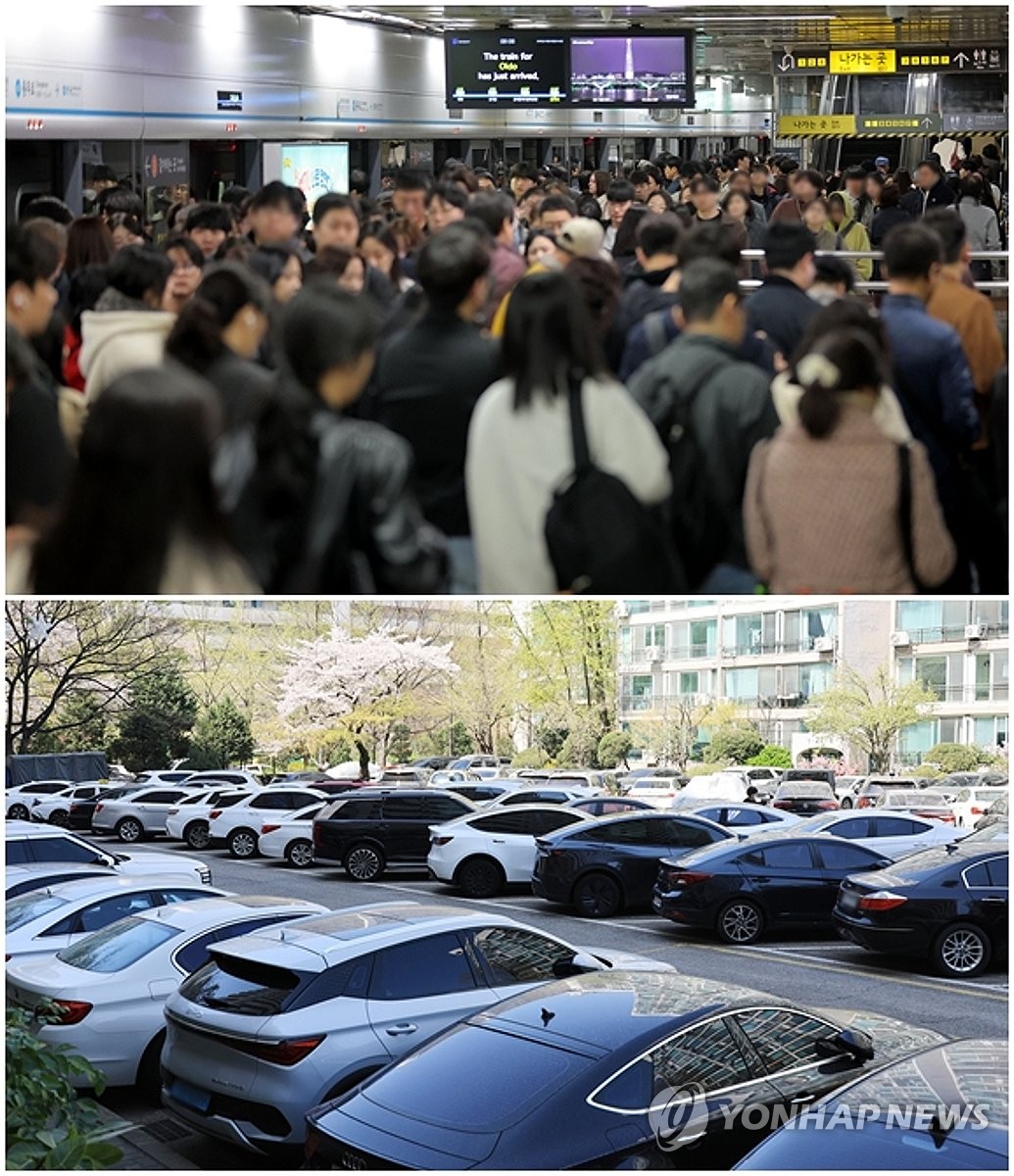 1775711525 106 Bien nguoi tran xuong tau dien ngam xe buyt cung