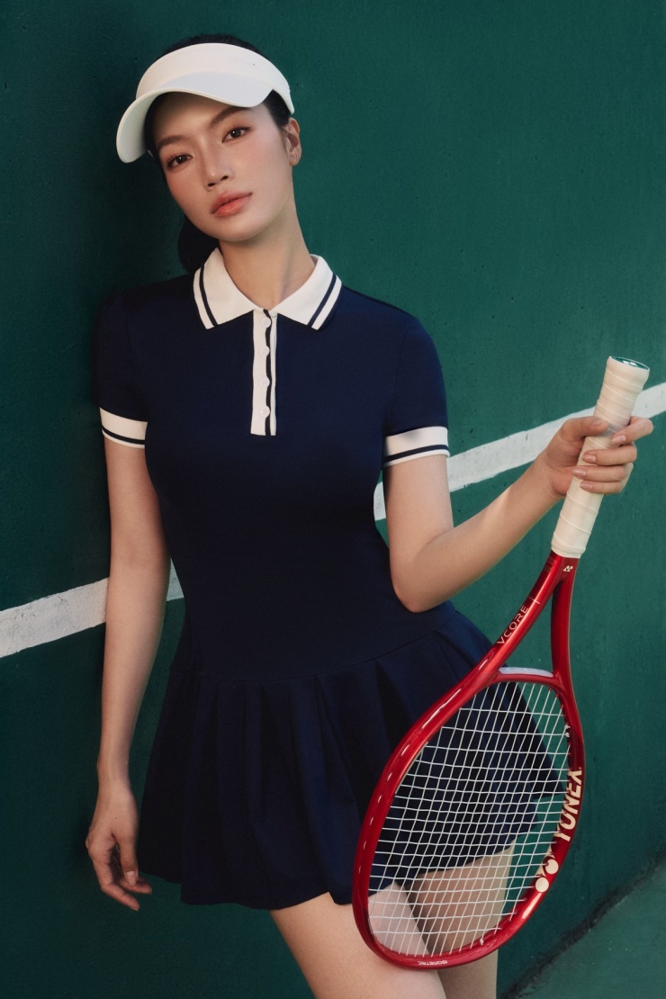 Lâm Bích Tuyền giữ eo 60 cm nhờ ăn chay, chơi tennis 9 Lâm Bích Tuyền giữ eo 60 cm nhờ ăn chay, chơi tennis - 8