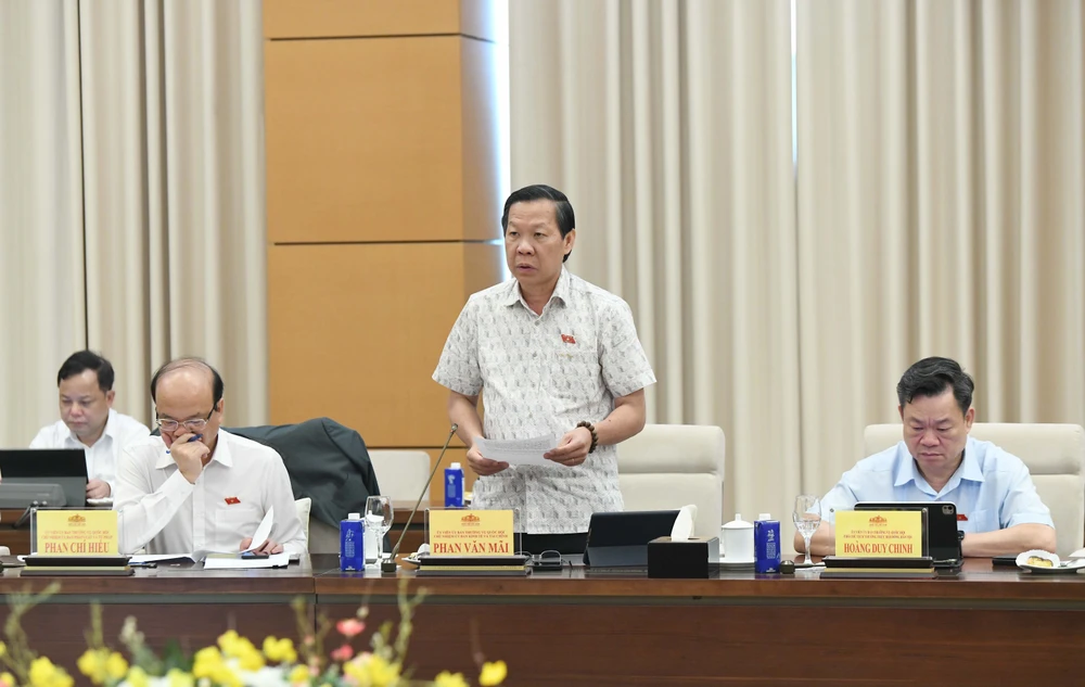 Chủ nhiệm Ủy ban Kinh tế và Tài chính Phan Văn Mãi. Ảnh; Đại biểu Nhân dân Chu-nhiem-Uy-ban-Kinh-te-va-Tai-chinh-Phan-Van-Mai.jpg